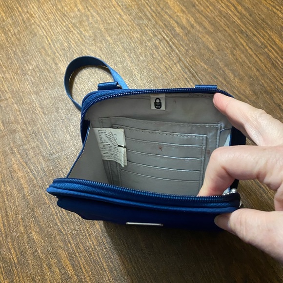 Baggallini Cross Body Bag, 6” x 7”, Blue - Picture 4 of 6